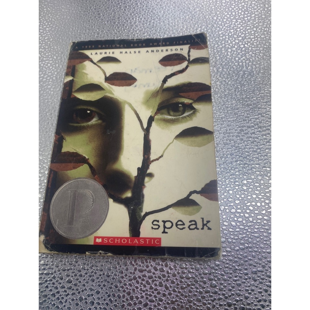 Speak Laurie Halse Anderson Scholastic Paperback Young Adult Fiction 1999 Novel